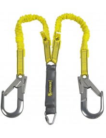 P+P 90306 Chunkie Stretch 2 Tails Fall Arrest Lanyard Personal Protective Equipment 